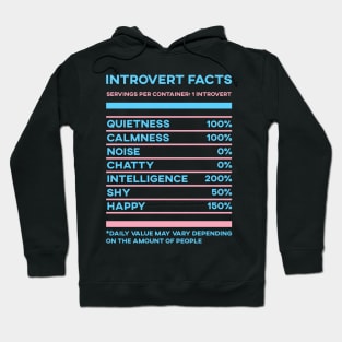 Introvert Facts Stats Hoodie